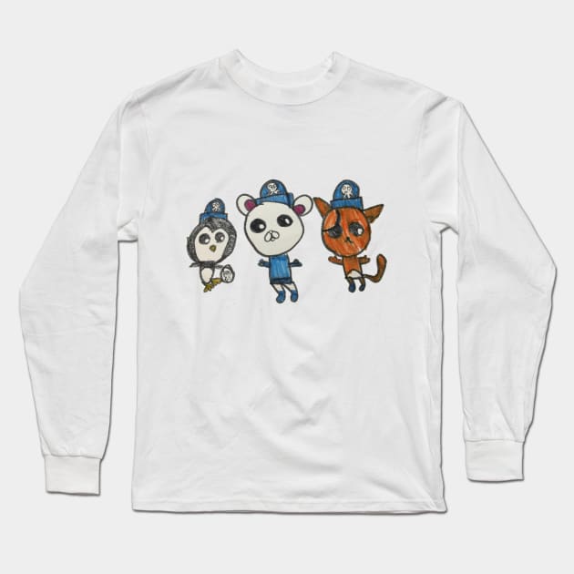 Octonauts Long Sleeve T-Shirt by WhitneyWooHoo